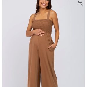 Tan Jumpsuit